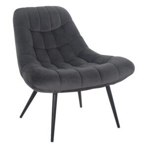 Artistiq Fauteuil Aris Velvet, kleur Grijs