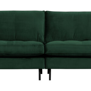 BePureHome Bank Rodeo 3-zits, Velvet, kleur Green Forest