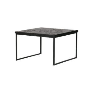 BePureHome Bijzettafel Sharing Teakhout, 60cm, kleur Zwart