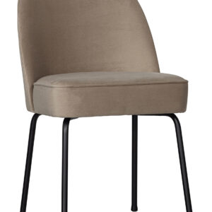 BePureHome Eetkamerstoel Vogue Velvet, kleur Khaki