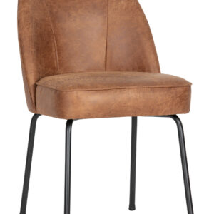 BePureHome Eetkamerstoel Vogue, kleur Cognac