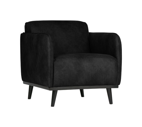 BePureHome Fauteuil Statement kleur Zwart