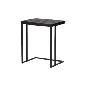 BePureHome Laptoptafel Sharing Teakhout, 45 x 35cm, kleur Zwart