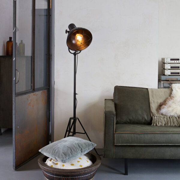 BePureHome Vloerlamp Spotlight kleur zwart