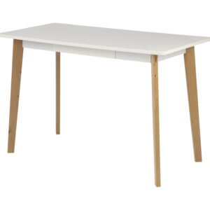 Bendt Bureau Gunnar, kleur wit 117 cm