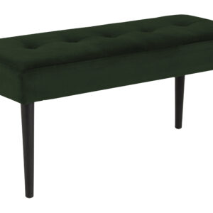 Bendt Halbankje Kiara Velvet, kleur Forest Green