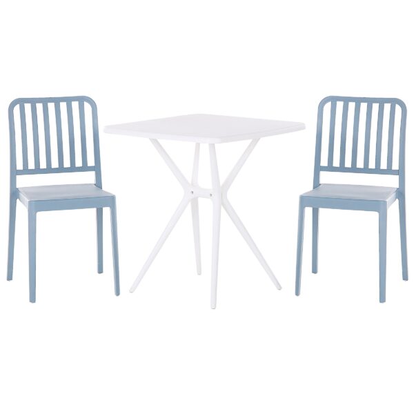 Bistroset Synthetisch materiaal Blauw SERSALE