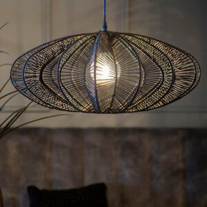 By-Boo Hanglamp Nimbus kleur Zwart