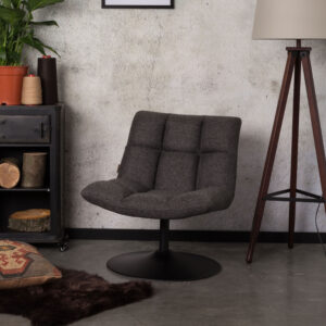 Dutchbone Fauteuil Bar, kleur Donkergrijs