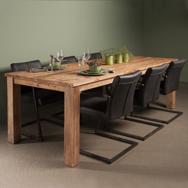 Eettafel Lorenzo Driftwood teak