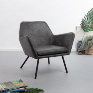 Fauteuil Stefan kleur donkergrijs