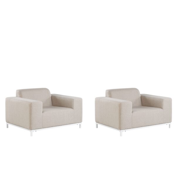 Fauteuil Stof Beige ROVIGO