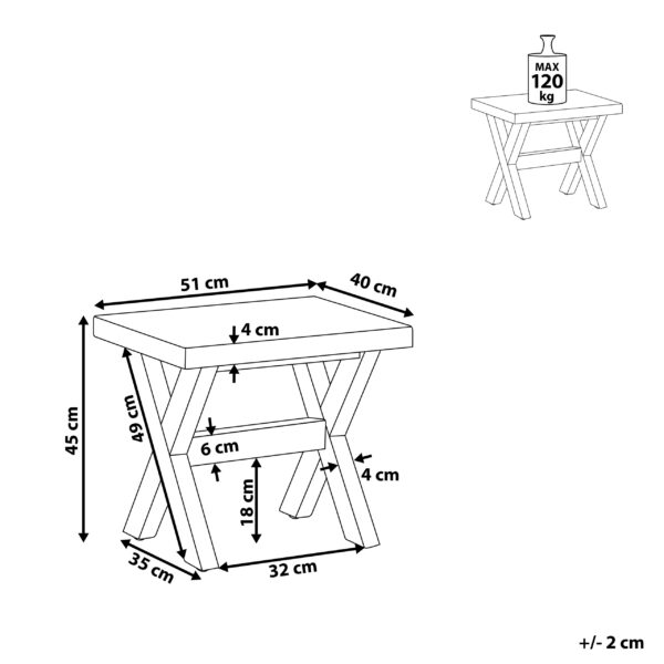 4251682240352 Hocker Beton Grijs OLBIA