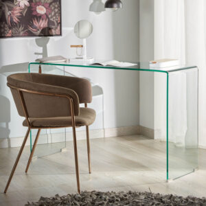 Kave Home Glazen Sidetable Burano, 125 x 40 cm