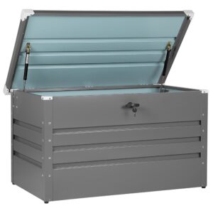 Kussenbox 100 x 62 cm Grijs CEBROSA