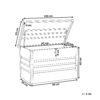 4260602378884 Kussenbox 100 x 62 cm Lichtgrijs CEBROSA