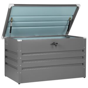 Kussenbox 132 x 62 cm Grijs CEBROSA