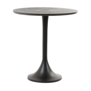 Light & Living Bijzettafel Rickerd Ø48cm, kleur Antiek Zwart