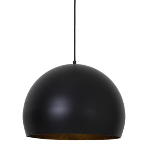 Light & Living Hanglamp Jaicey 45cm, mat zwart-goud