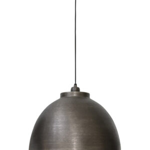 Light & Living Hanglamp Kylie 45cm, donker ruw nikkel