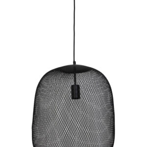 Light & Living Hanglamp Reilley 40cm, kleur Mat Zwart