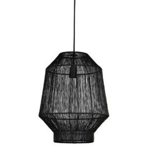 Light & Living Hanglamp Vitora 30cm, mat zwart