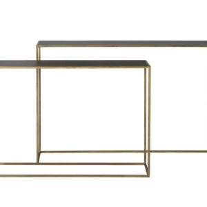 Light & Living Sidetable Boca Set van 2 stuks, kleur Goud