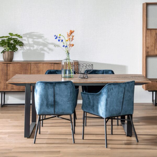 Livingfurn Eettafel Valdez kleur Naturel