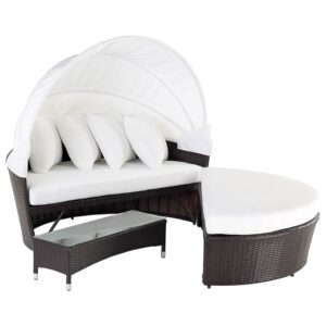 Loungefauteuil Donkerbruin SYLT LUX