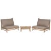 Loungeset Bamboehout Taupe TODI