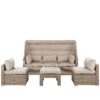 Loungeset PE rotan Beige COCCOLIA