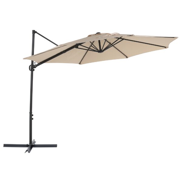 Parasol beige ⌀ 295 cm SAVONA II