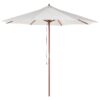 Parasol crème ⌀ 270 cm TOSCANA