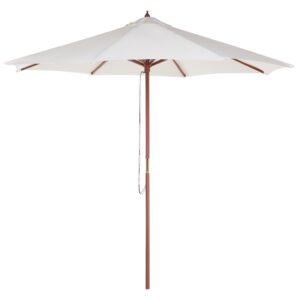 Parasol crème ⌀ 270 cm TOSCANA