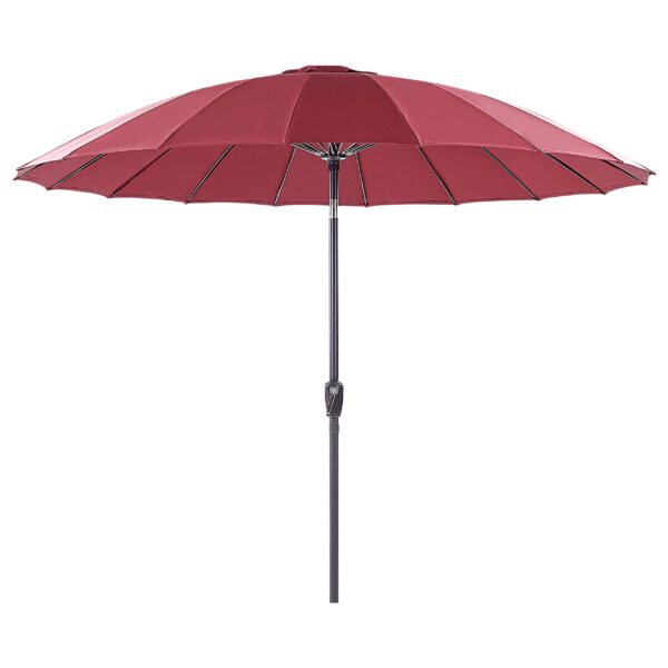 Parasol donkerrood ⌀ 255 cm BAIA