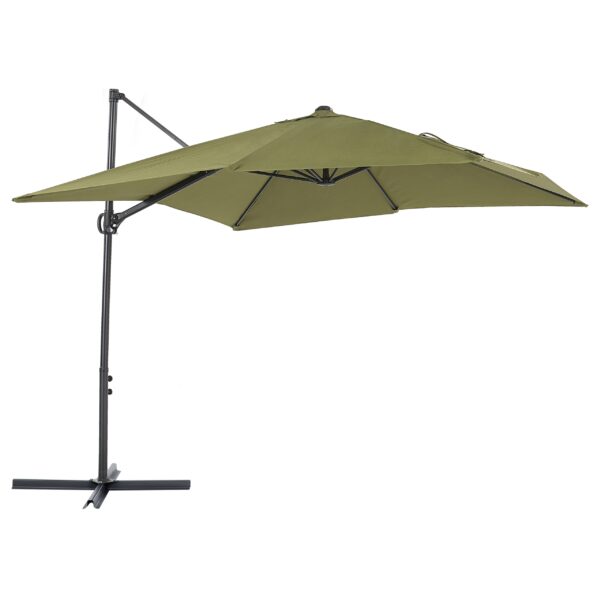 Parasol groen 245 x 245 cm MONZA II