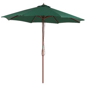 Parasol groen ⌀ 270 cm TOSCANA