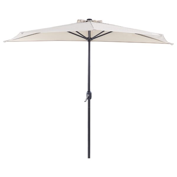 Parasol halfrond beige 270 cm GALATI