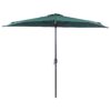 Parasol halfrond groen 270 cm GALATI