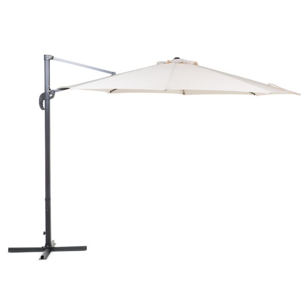 Parasol lichtbeige ⌀ 300 cm SAVONA