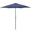 Parasol marineblauw ⌀ 270 cm VARESE