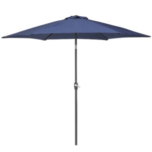 Parasol marineblauw ⌀ 270 cm VARESE