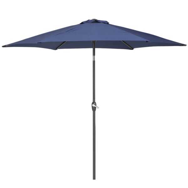 Parasol marineblauw ⌀ 270 cm VARESE