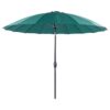 Parasol smaragdgroen ⌀ 255 cm BAIA