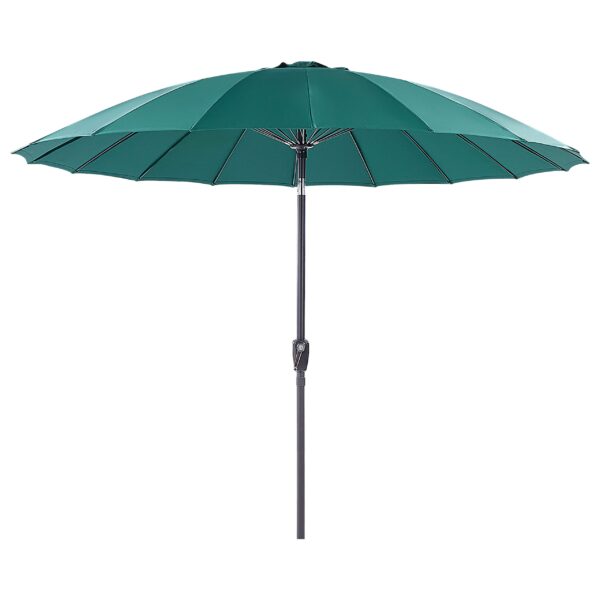 Parasol smaragdgroen ⌀ 255 cm BAIA