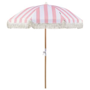 Parasol wit/roze ⌀ 150 cm MONDELLO