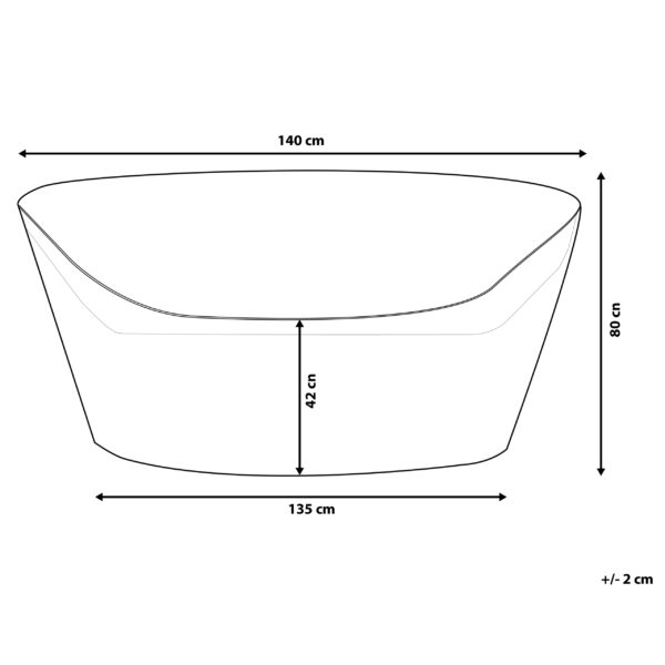 4260580933747 Regenhoes voor tuinmeubelen 140 x 135 x 80 cm CHUVA