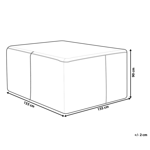 4251682210300 Regenhoes voor tuinmeubelen 155 x 155 x 90 cm CHUVA