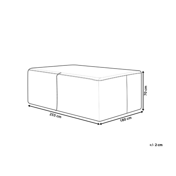 4260586354263 Regenhoes voor tuinmeubelen 255 x 180 x 70 cm CHUVA