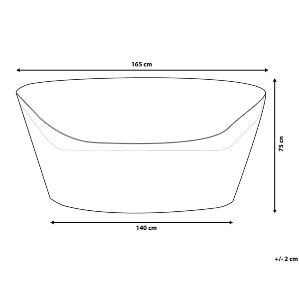 4251682210294 Regenhoes voor tuinmeubelen SYLT 165 x 140 x 75 cm CHUVA